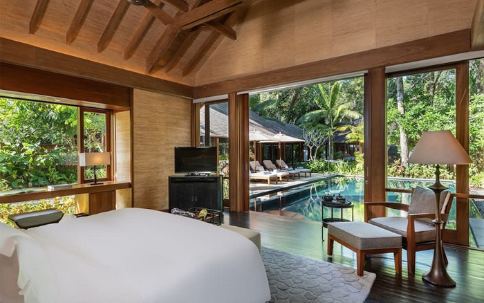 khách sạn phong cách nhiệt đới