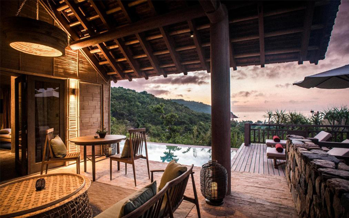 khu nghỉ dưỡng gần biển