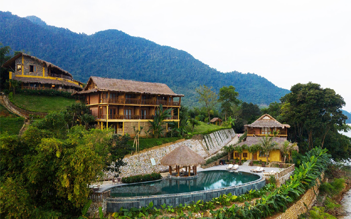 mẫu nhà khu nghỉ dưỡng