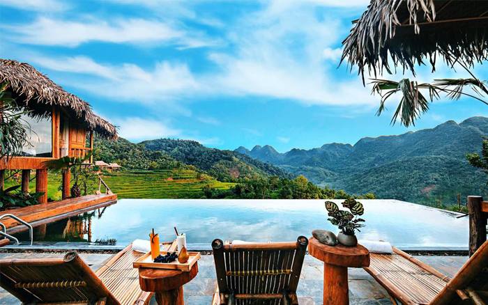 resort phong cách đồng quê