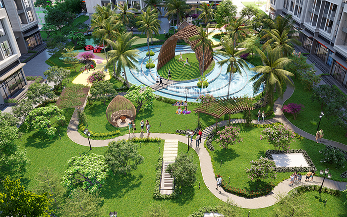 thiết kế resort nhiệt đới