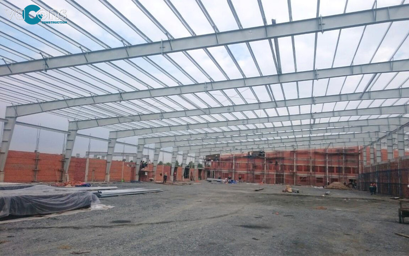 thiết kế thi công nhà xưởng