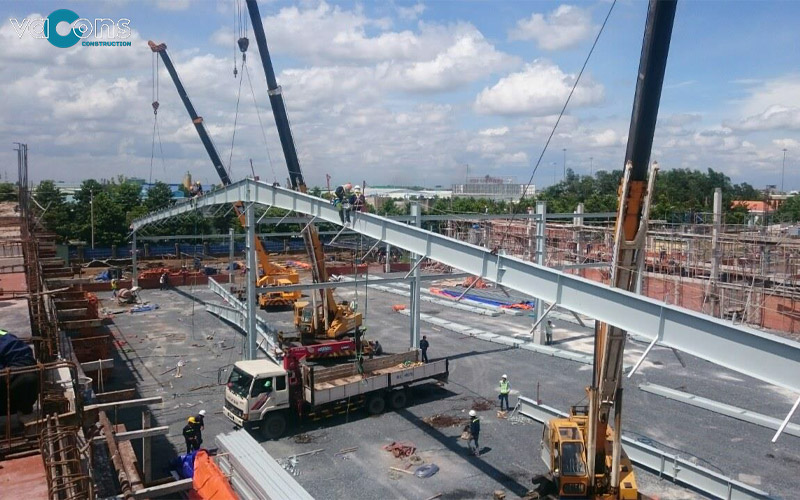 thiết kế thi công nhà xưởng