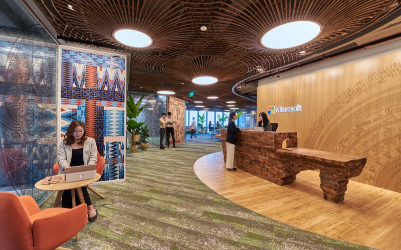 Ngỡ Ngàng Với Những Mẫu Văn Phòng Hiện Đại Đẹp Như Mơ Tại Việt Nam