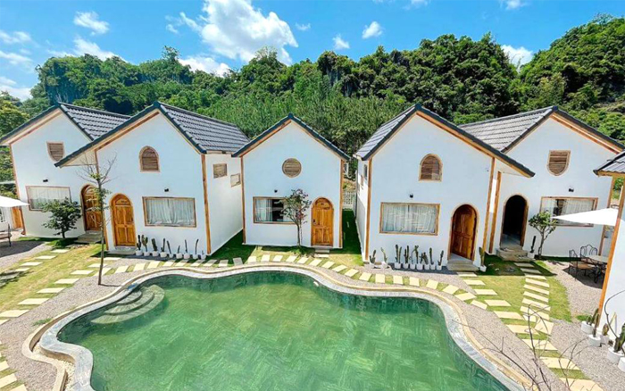 xây nhà kiểu resort