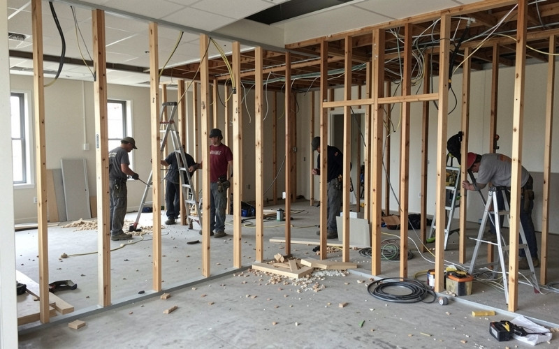 Thi công cải tạo nhà xưởng